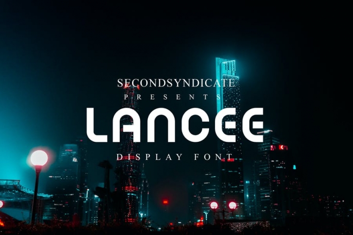 Lancee - Display Font Font Download