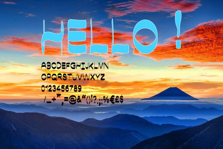 Hello Font Download