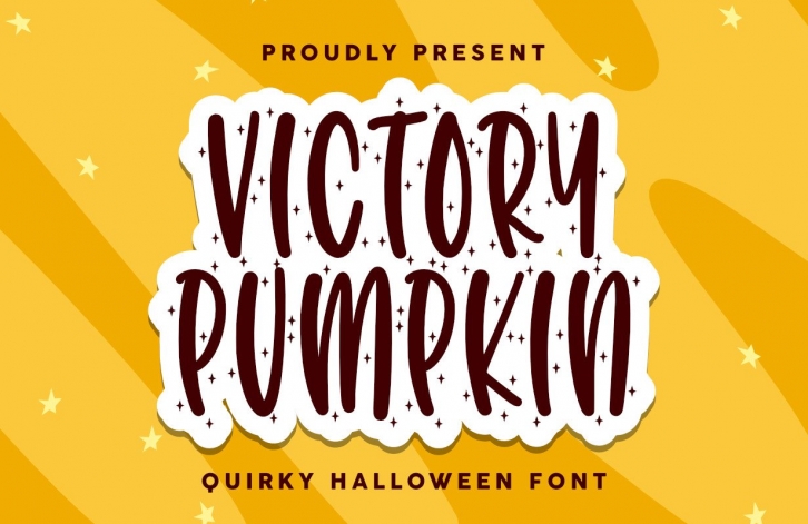 Victory Pumpkin Font Download