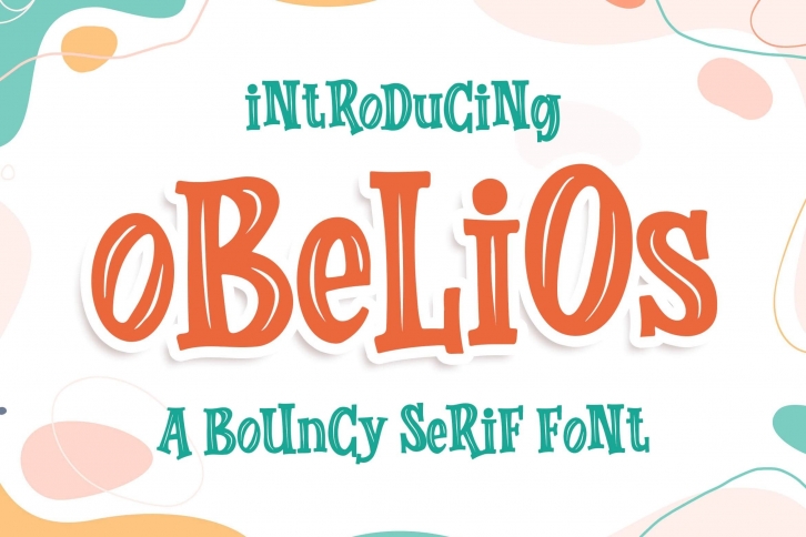 Obelios a Bouncy Serif Font Download