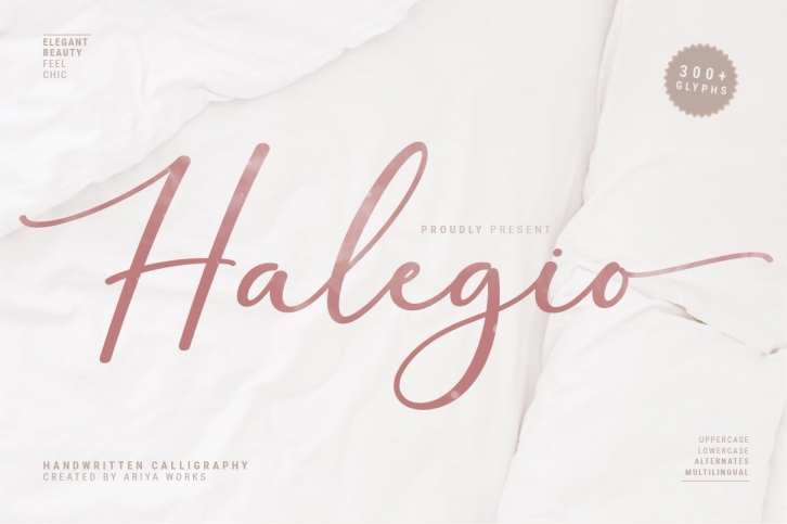 Halegio Font Download