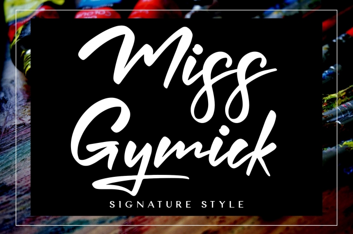 Miss Gymick Font Download