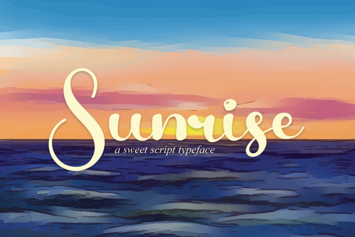 Sunrise Font Download