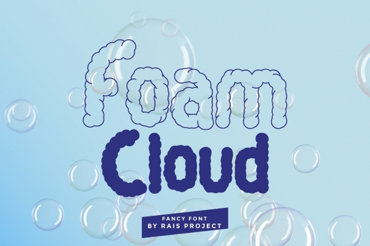 Foam Cloud Font Download