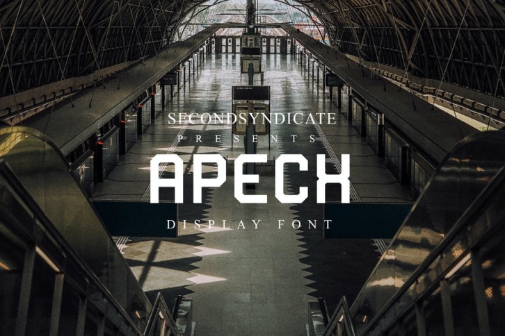 Apech - Display Font Font Download