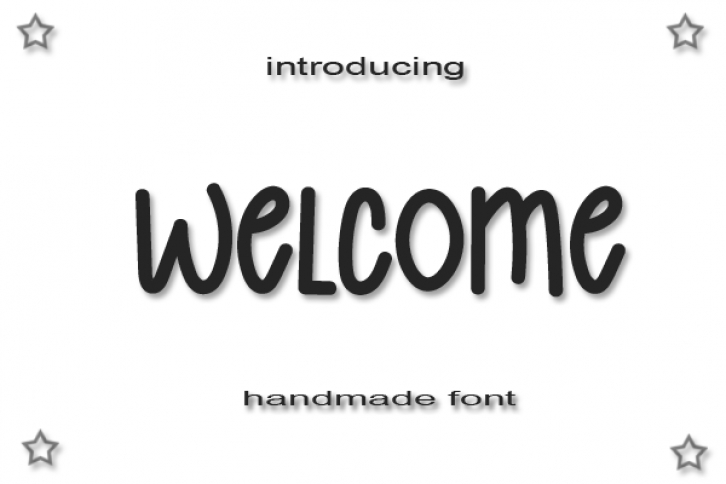 Welcome Font Download