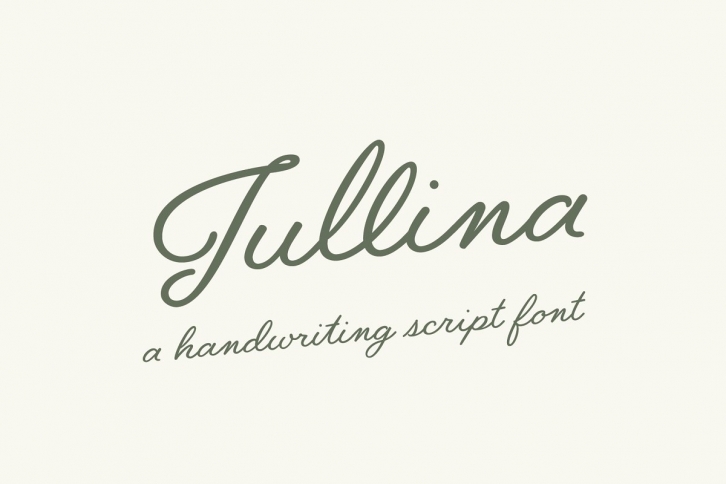 Jullina Font Download