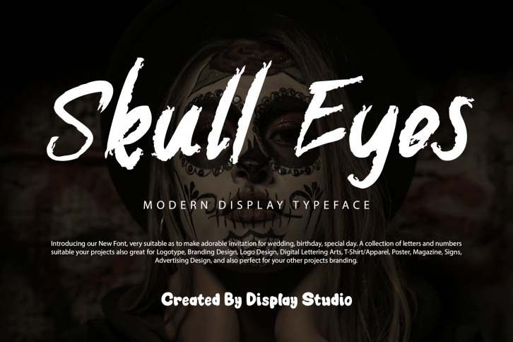 Skull Eyes Font Download