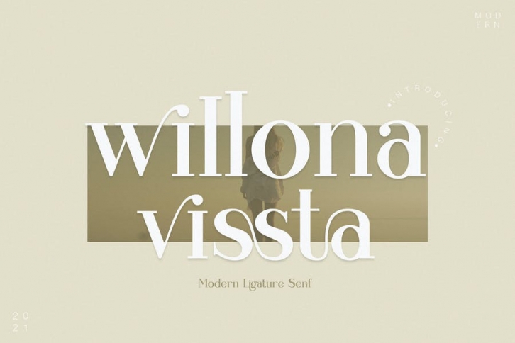 willona vissta Modern Ligature Serif Font Download