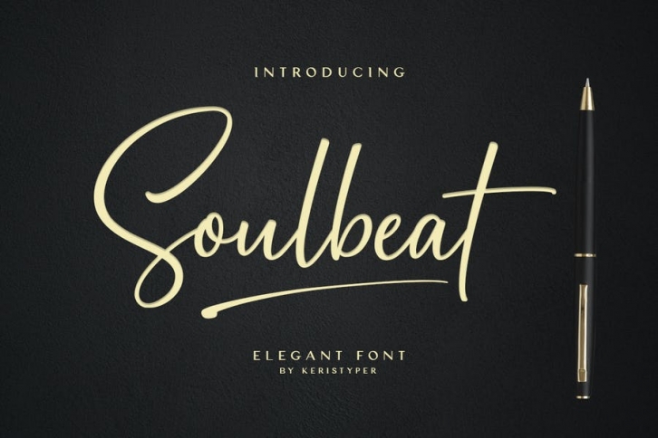Soulbeat Signature Font Font Download