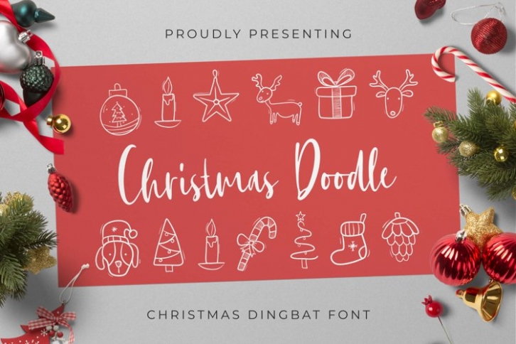 Christmas Doodle Font Download