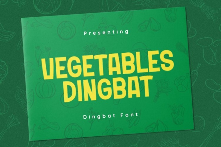 VegetablesDingbat Font Download