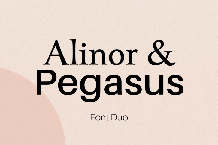 Alinor  Pegasus Duo Font Download