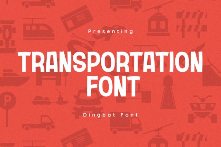 Transportation Font Download