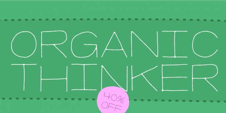 Organic Thinker Font Download