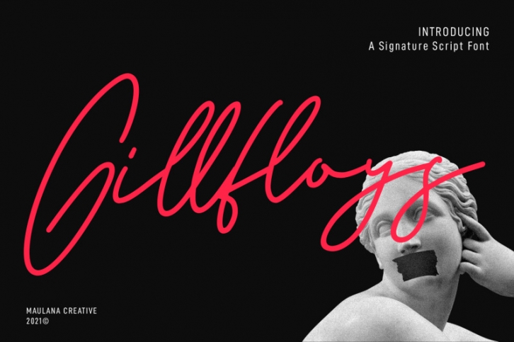 Gillfloys Signature Font Font Download