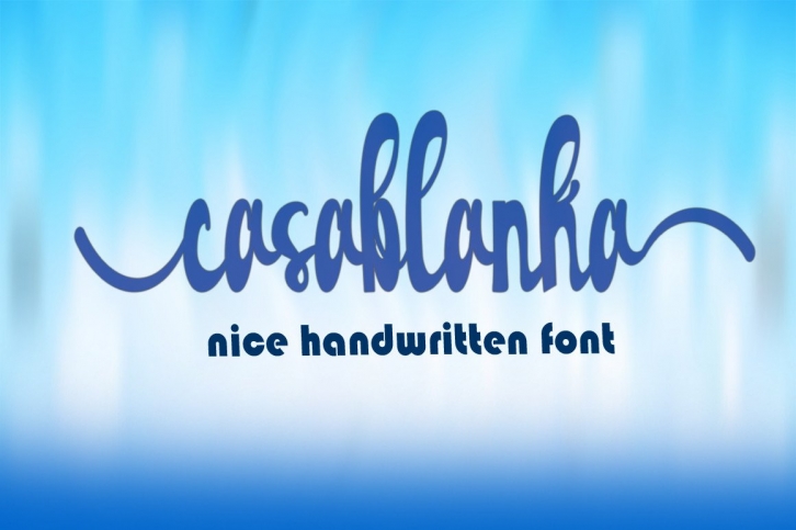 Casablanka Font Download