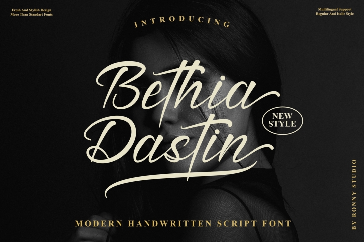 Bethia Dastin Font Download
