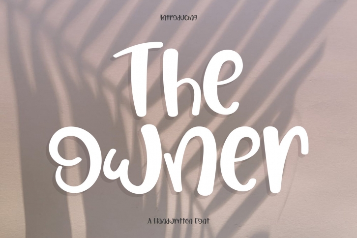 The Owner Font Download