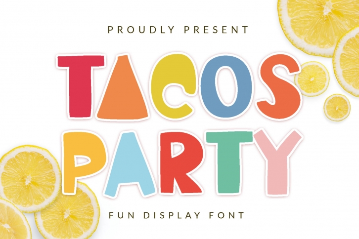 Tacos Party Font Download