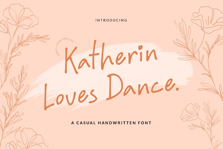 Katherin Loves Dance Font Download
