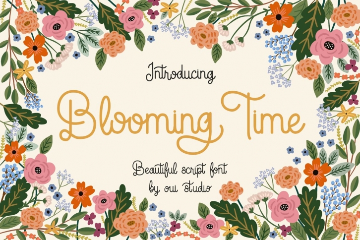 Blooming Time Font Download