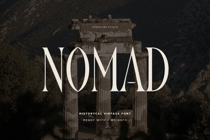NOMAD - Historical Vintage Font Font Download