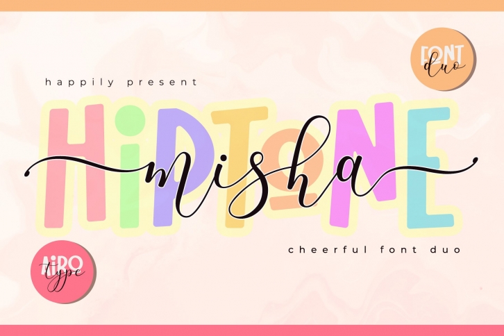 Misha Hiptone Duo Font Download