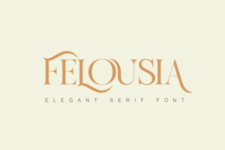 Felousia – Elegant Serif Font Download