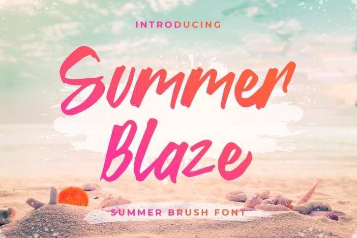 Summer Blaze Font Download