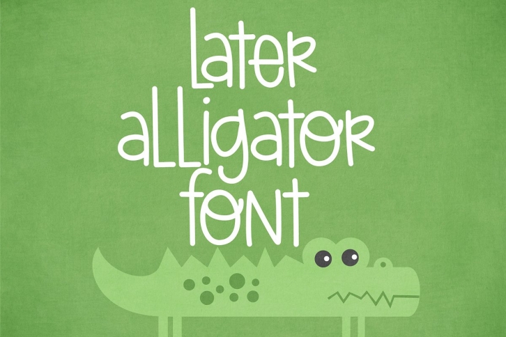 Later Alligator Font Download