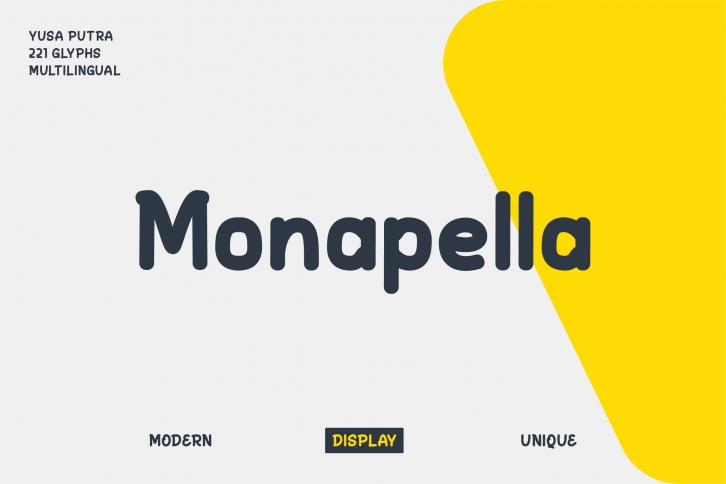 Monapella Font Download