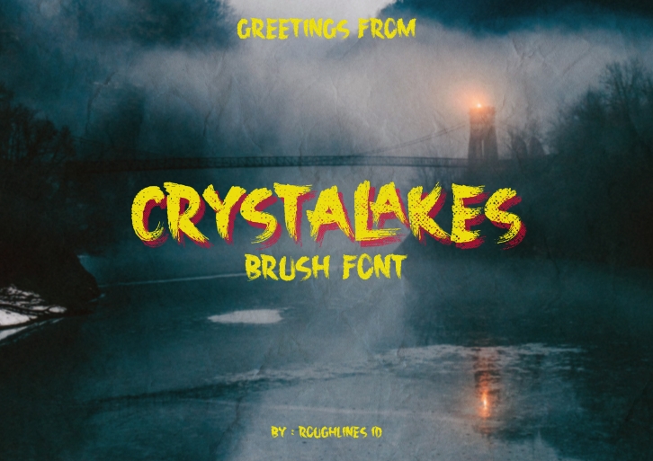 Crystalakes Brush Font Download