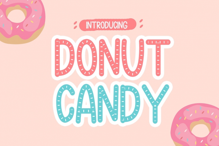 Donut Candy Font Download