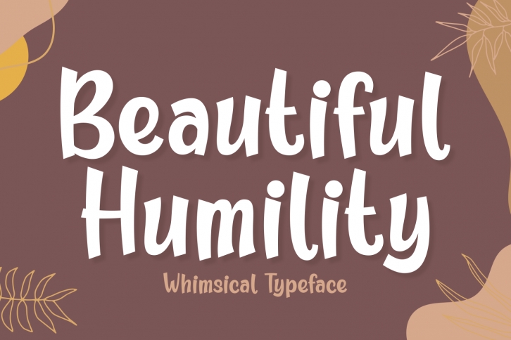 Beautiful Humility Font Download