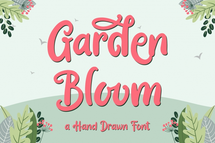 Garden Bloom Font Download
