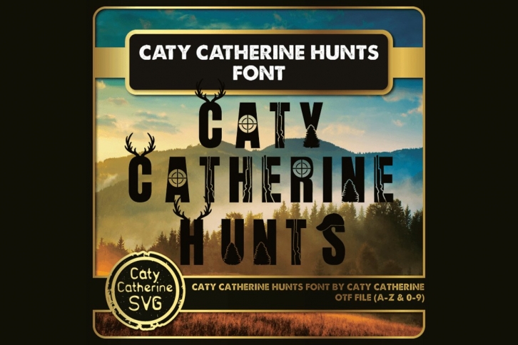 Caty Catherine Hunts Font Download