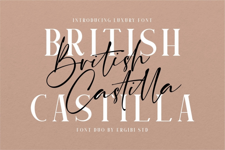 British Castilla Font Download