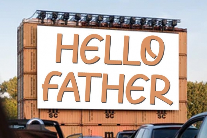 Hello Father Font Download