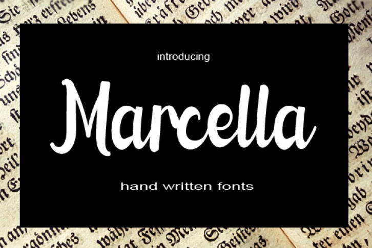 Marcella Font Download