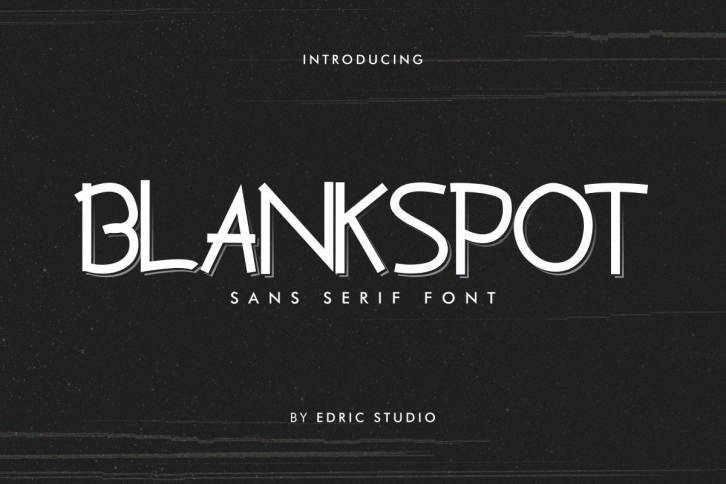 Blankspot Font Download