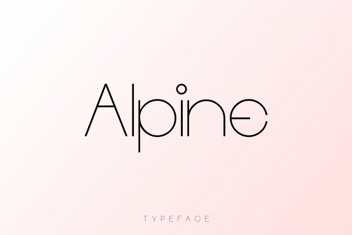 Alpine Font Download