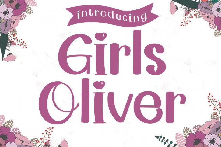 Girls Oliver Font Download