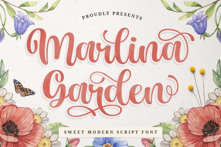 Marlina Garden Font Download