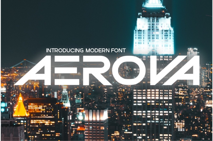 Aerova Font Download