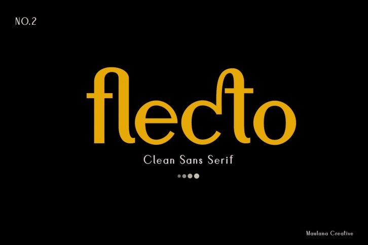 Flecto Clean Sans Serif Font Download