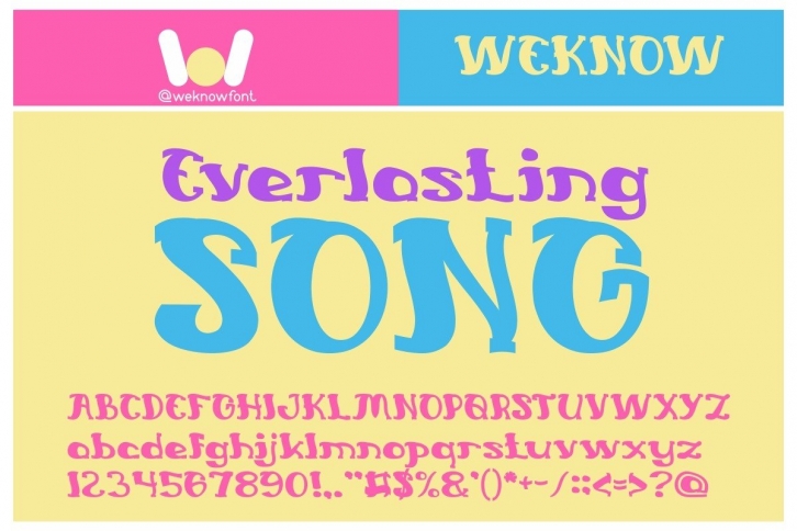 Everlasting Song Font Download
