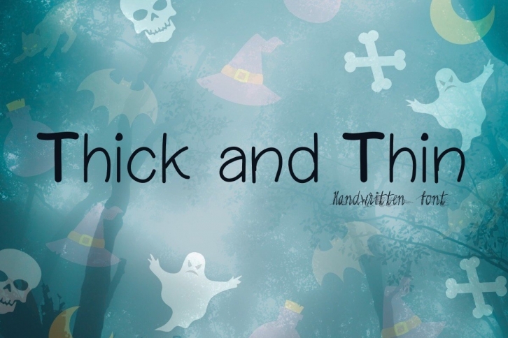 Thick and Thin Font Download