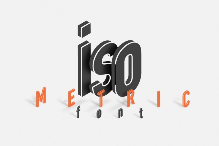 Isometric Font Download