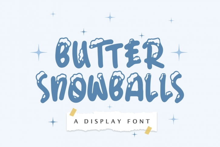 Butter Snowballs Font Download